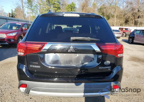2016 Mitsubishi Outlander Se из США, поврежденный, VIN JA4AD3A33GZ021766